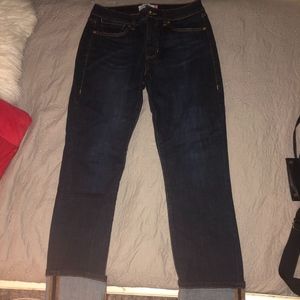 Cabi high rise straight jeans size 6